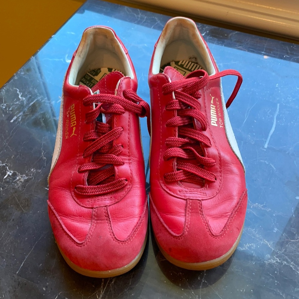 Red Puma Sneakers